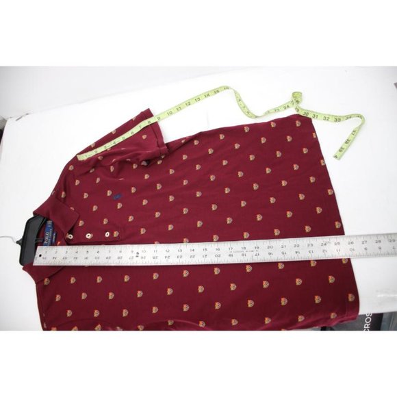 Polo Ralph Lauren Polo Shirt Men’s Small Short Sleeve Crest Logo Classic Fit Red - Picture 7 of 9